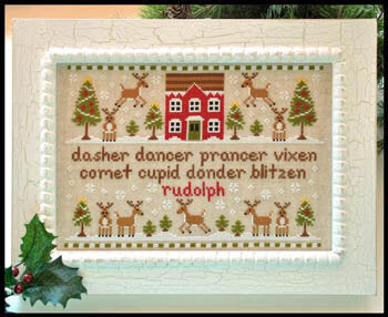 Country Cottage Needleworks CCN80 christmas cross stitch pattern