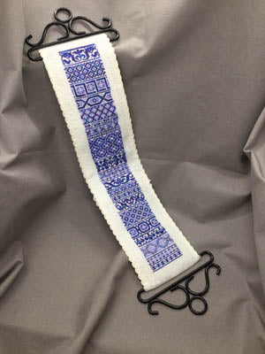 Works By ABC Renaissance Band Sampler cross stitch pattern