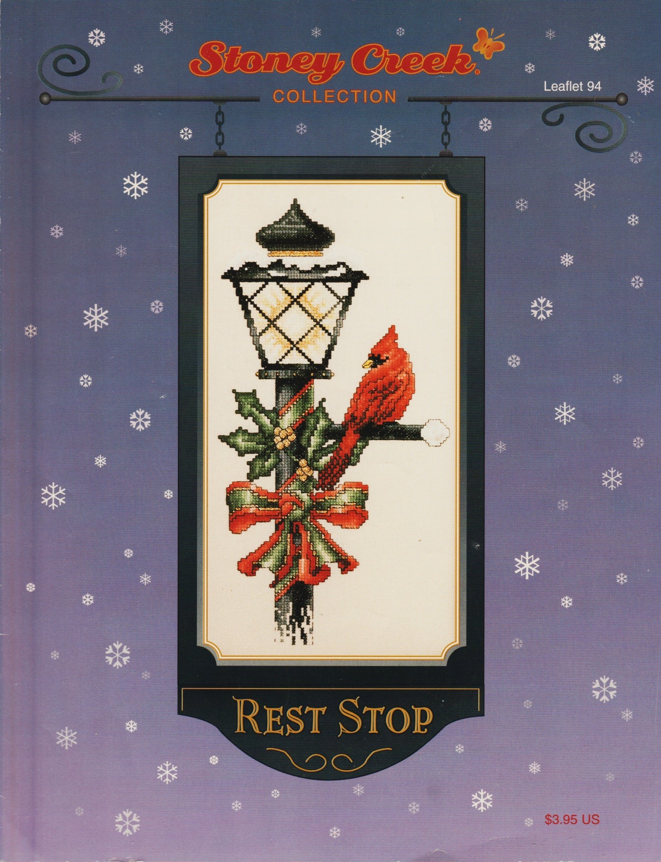 Stoney Creek Rest Stop, LFT94 original leaflet printing cross stitch pattern
