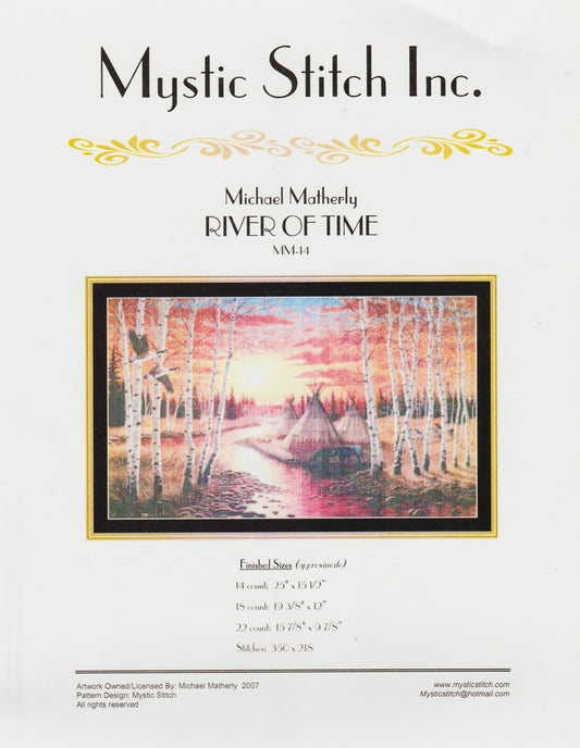 Mystic Stitch River of Time MM-14 cross stitch pattern