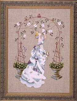Mirabilia Rose Arbour MD48 cross stitch pattern