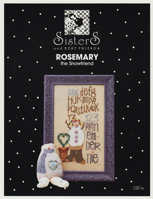 Sisters and Best Friends Rosemary the Snowfriend SBF-35 cross stitch pattern