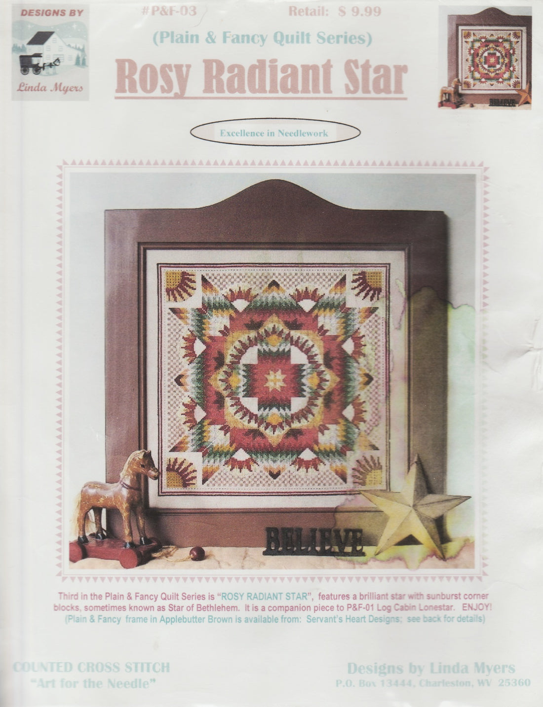 Rosy Radiant Star pattern – Sandra's Stitch Stash