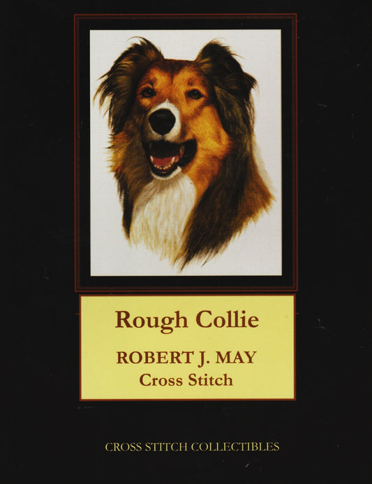 Cross Stitch Collectibles Rough Collie dog cross stitch pattern