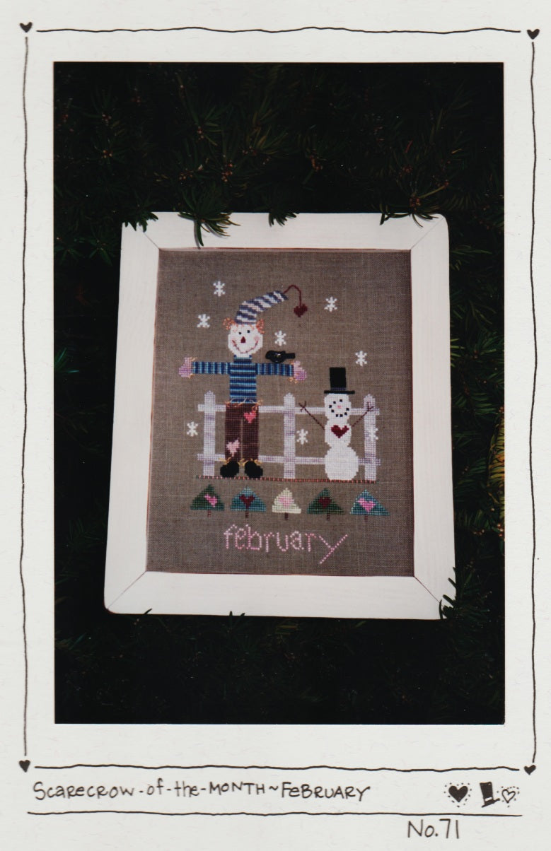 Scarecrow of the Month pattern