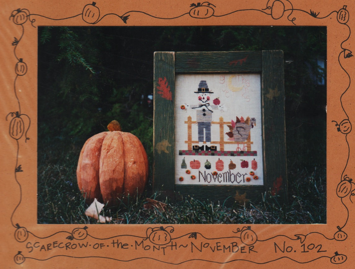 Scarecrow of the Month pattern