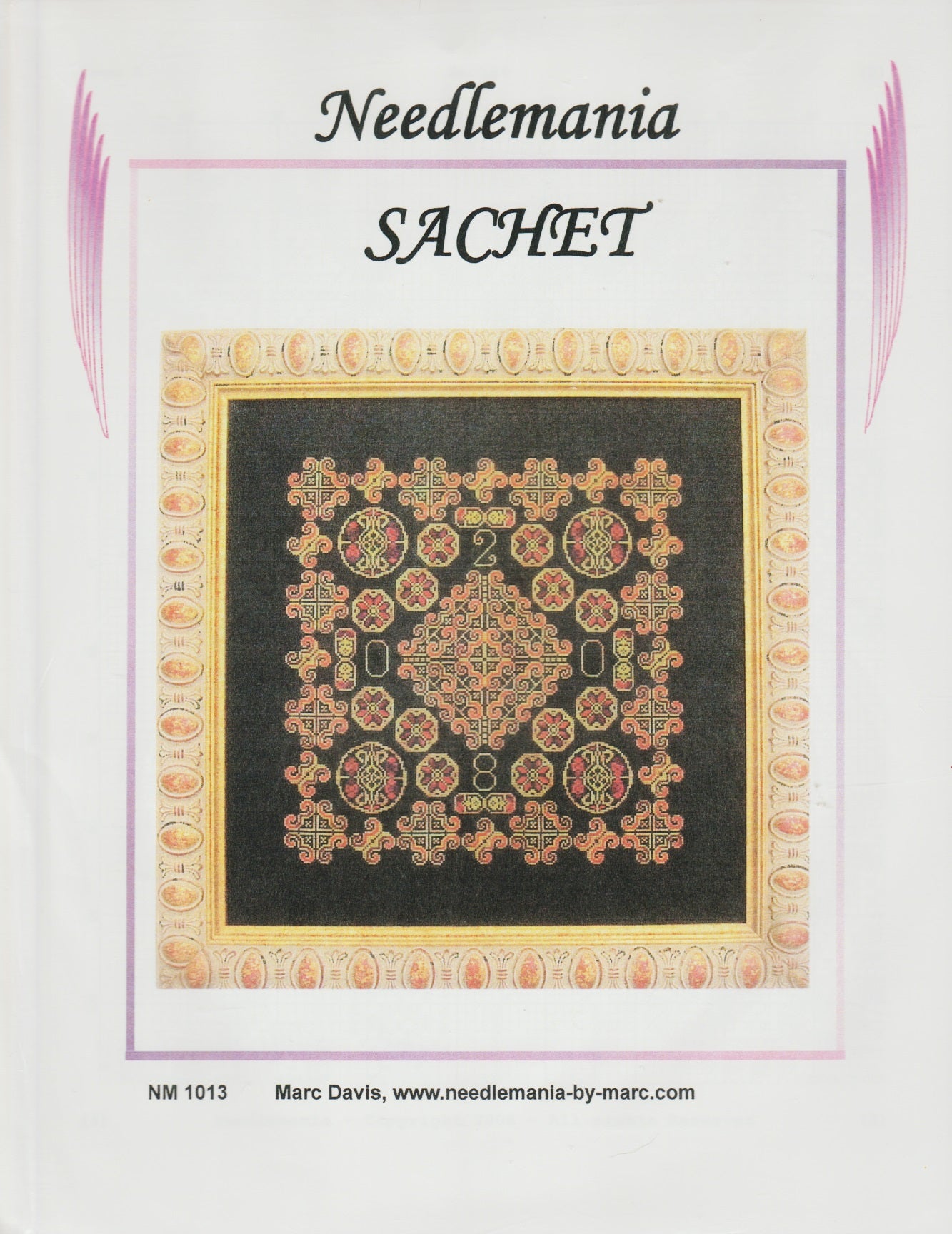 NeedleMania Sachet NM1013 cross stitch pattern