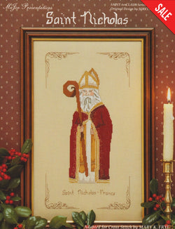 MaJor Saint Nicholas cross stitch pattern