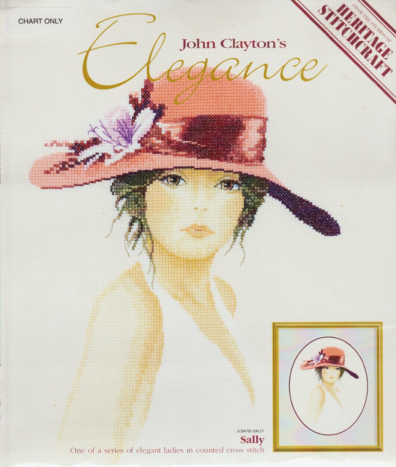 Heritage Stitchcraft John Clayton Sally JLSA705 cross stitch pattern