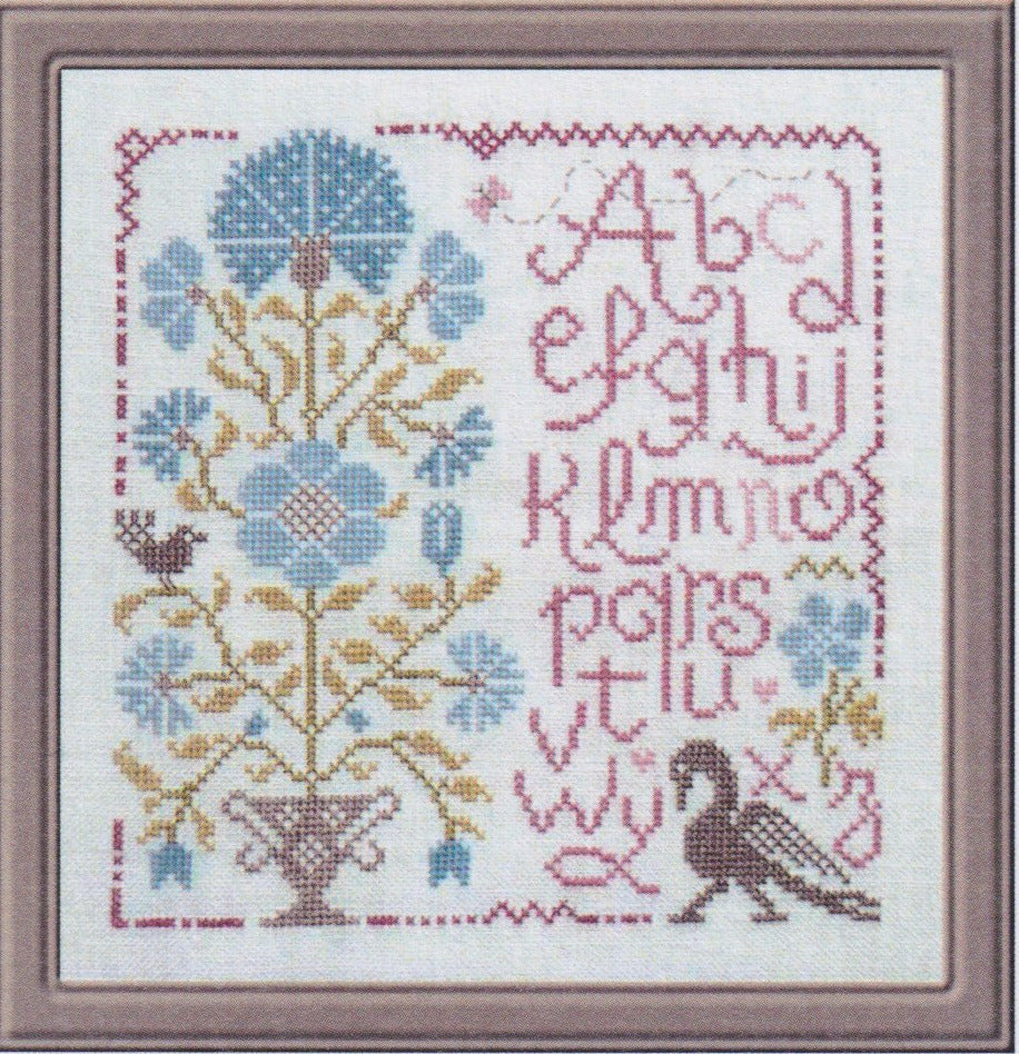 Samplers aux Bouquets pattern