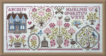 Samplers aux Bouquets pattern