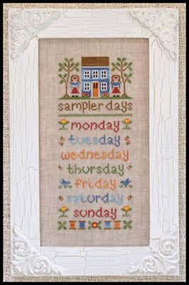 Country Cottage Needleworks Sampler Days CCN88 cross stitch pattern