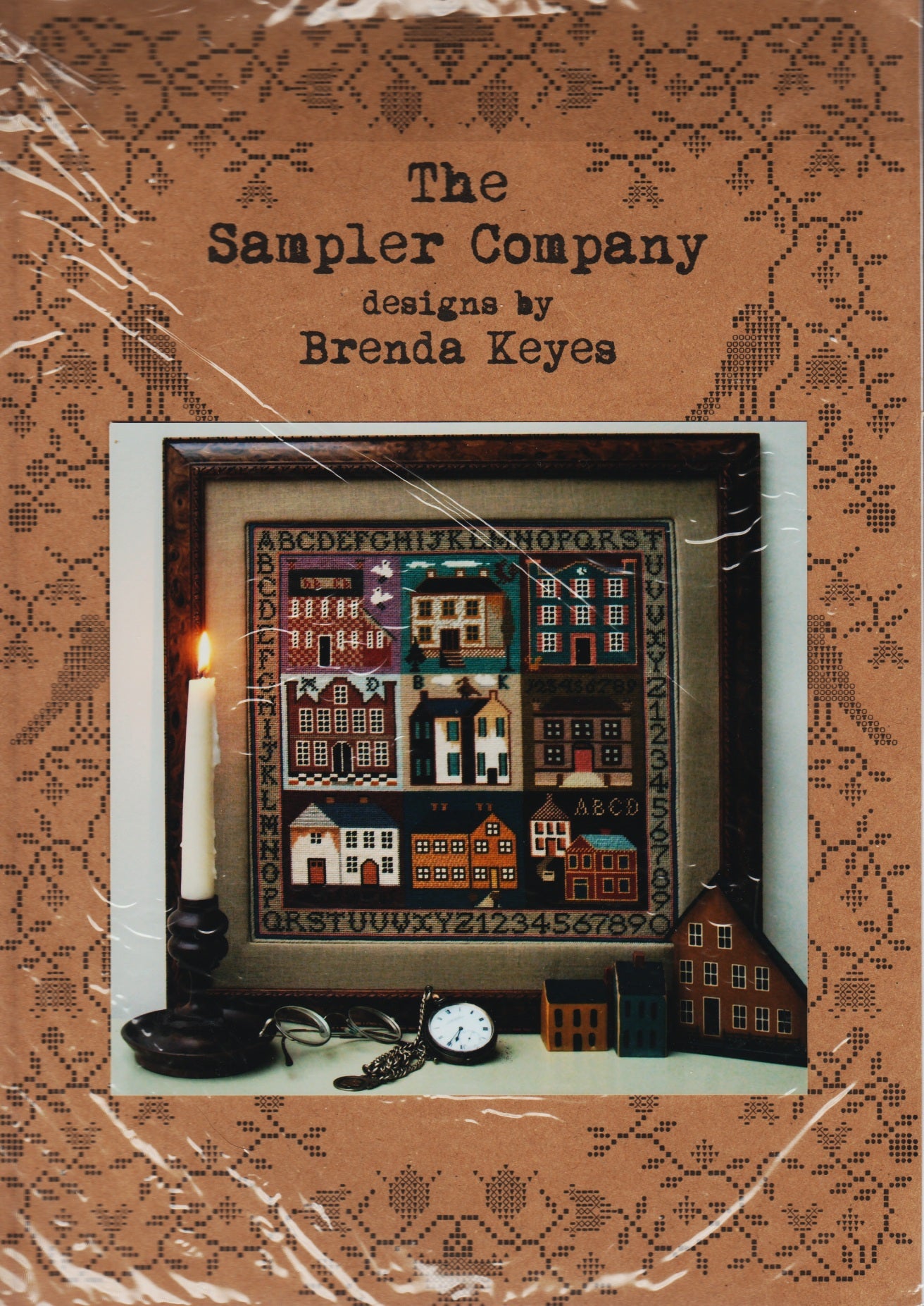 The Sampler Company Sampler Houses cross stitch pattern