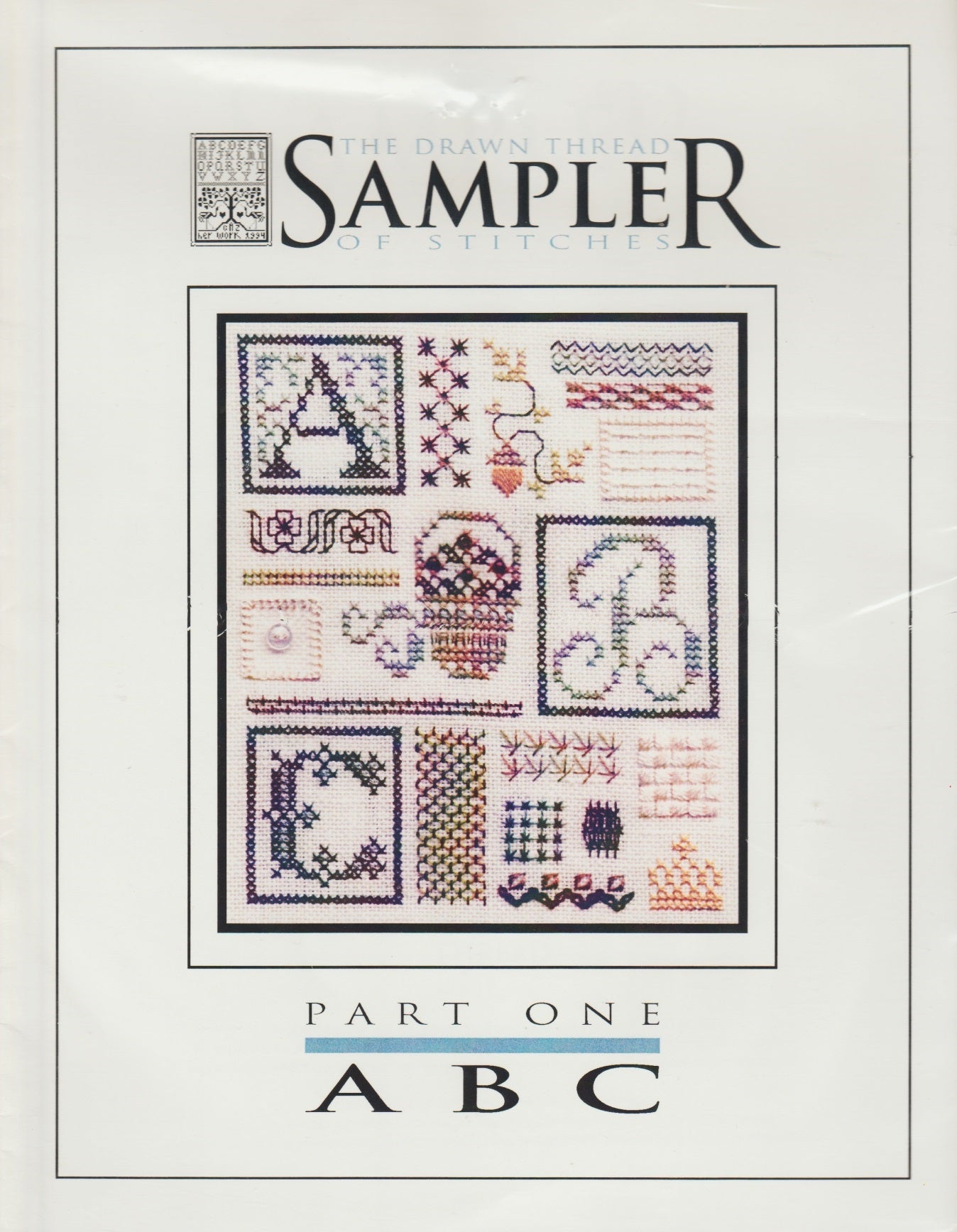 Stitch Samplers Shell Sampler of Stitches ABC pattern – Sandra's Stitch Stash