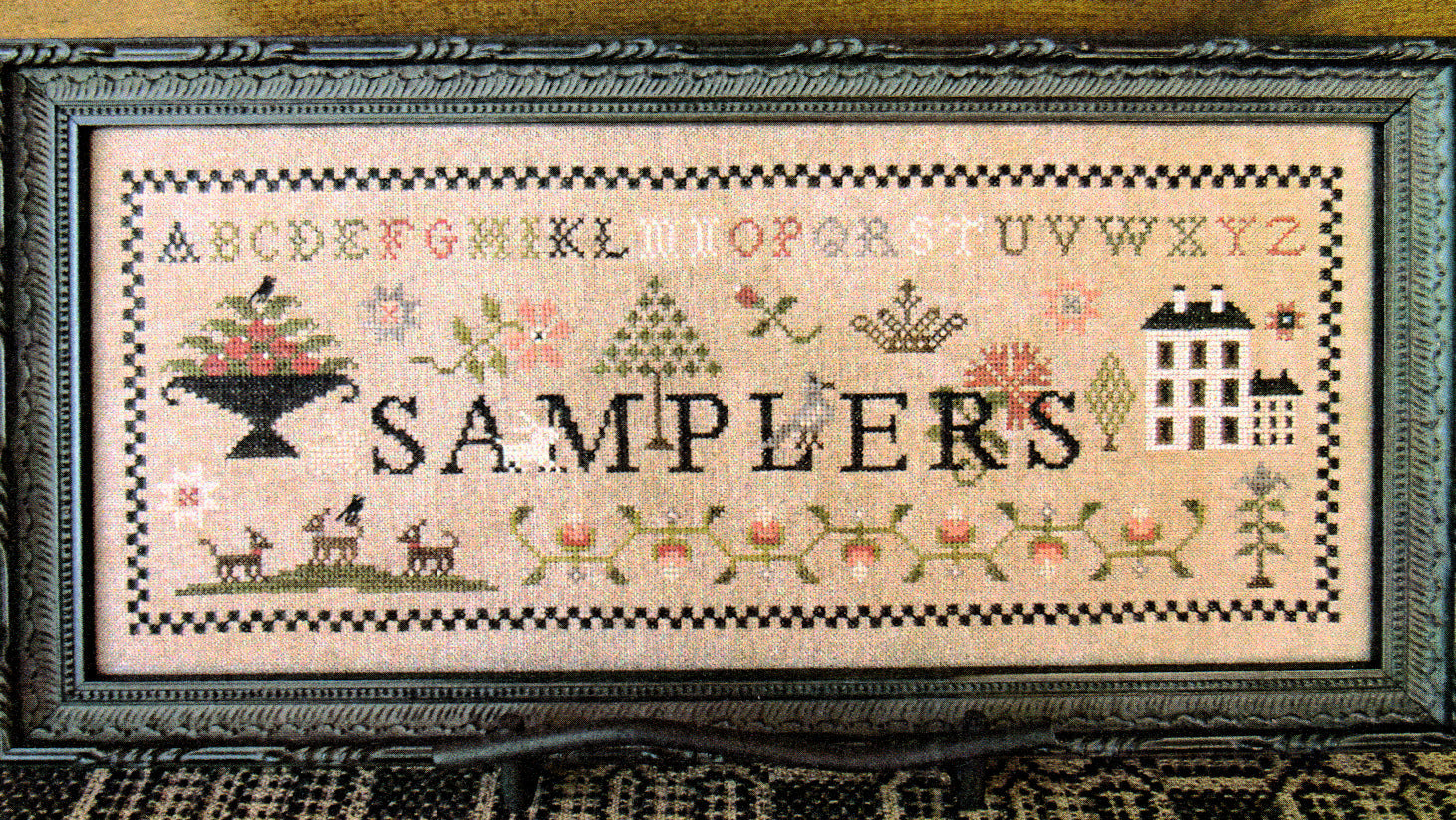 The Scarlett House Samplers cross stitch pattern