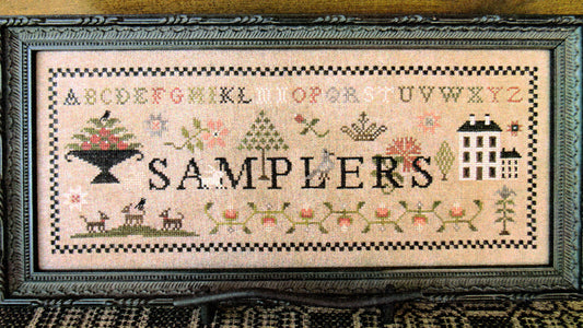 The Scarlett House Samplers cross stitch pattern