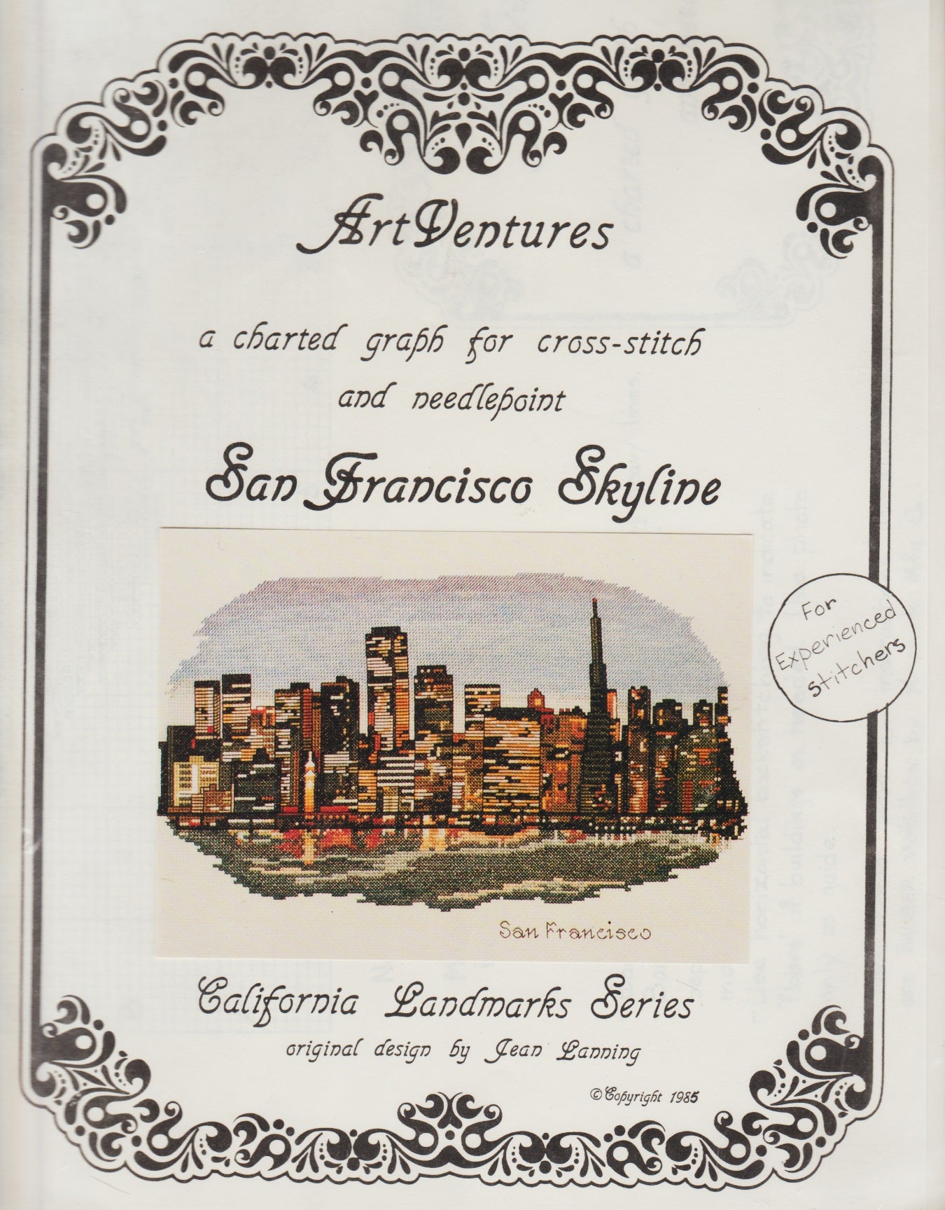 San Francisco Skyline pattern – Sandra's Stitch Stash