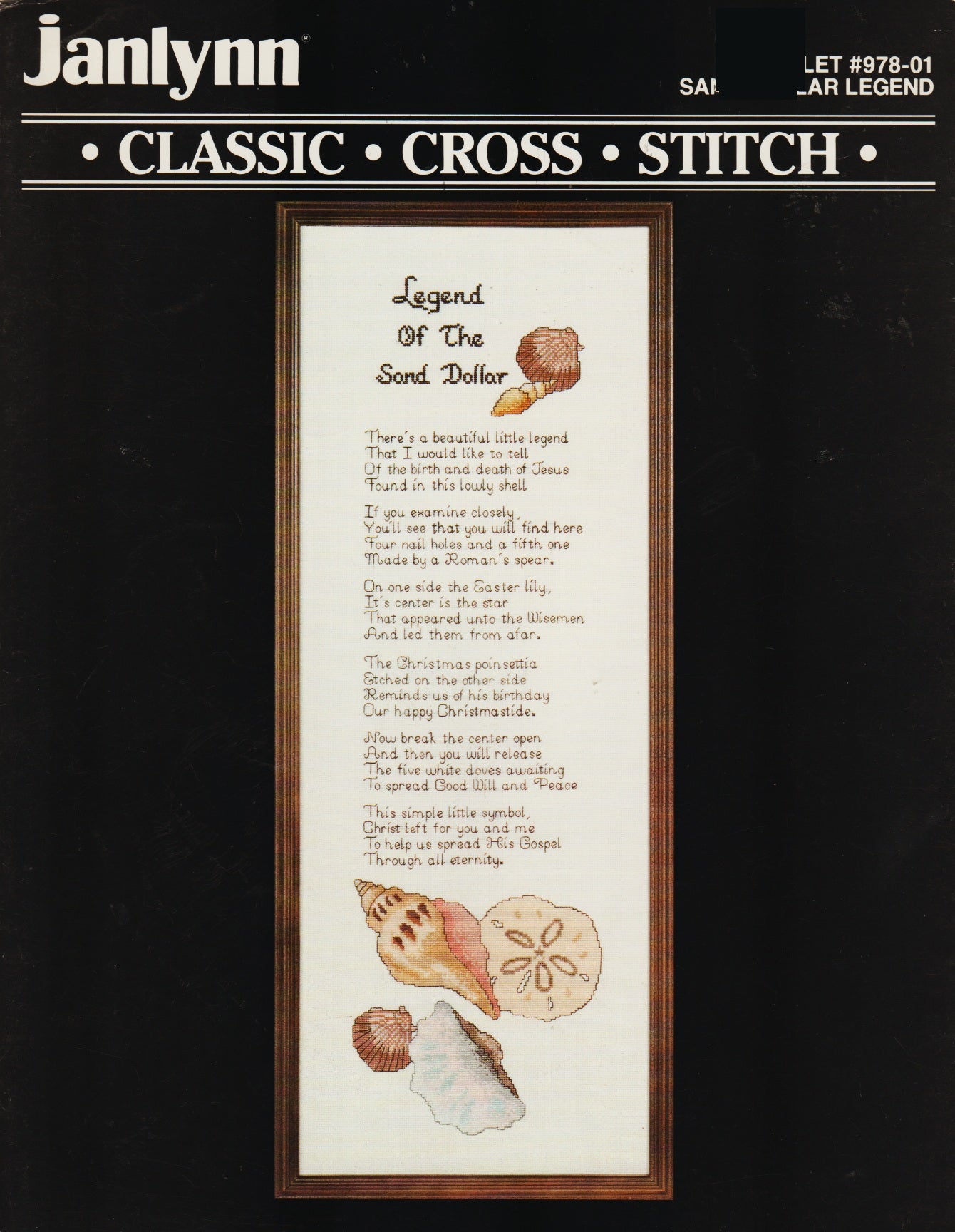 JanLynn Sand Dollar Legend 978-01 cross stitch pattern