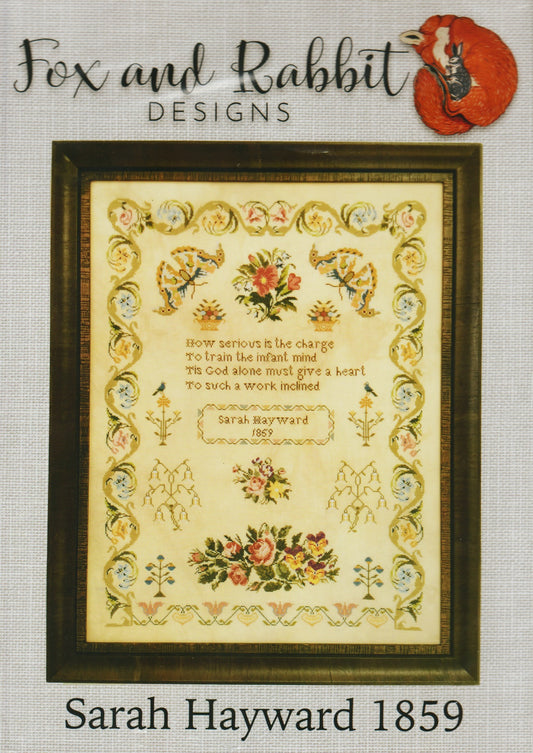 Fox and Rabbit Sarah Hayward 1859 cross stitch pattern