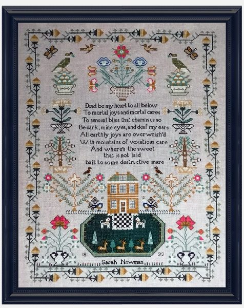 Fox and Rabbit Designs Sarah Newman 1822 cross stitch pattern