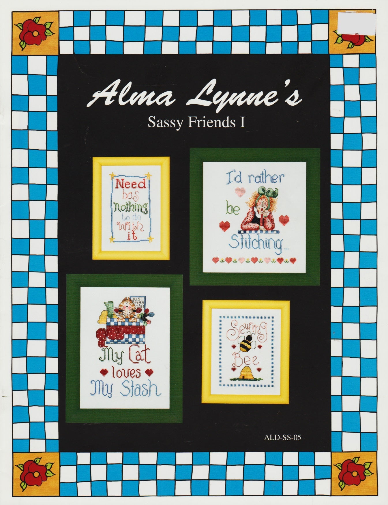 Alma Lynne Sassy Friends I ALD-SS-05 cross stitch pattern