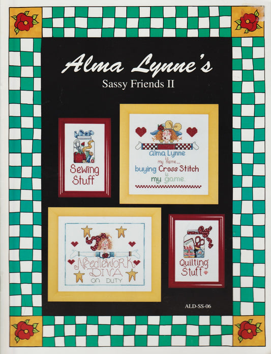 Alma Lynn's Sassy Friends II ALD-SS-06 cross stitch pattern
