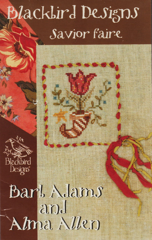 Blackbird Designs Savior Faire cross stitch pattern