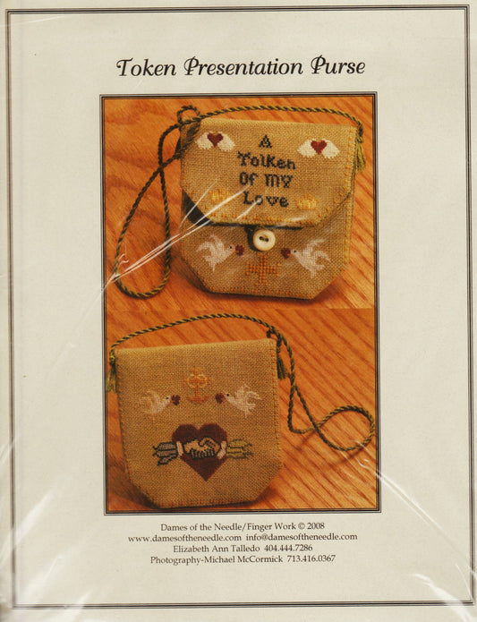 Finger Work Scissor Case Needle Book cross stitch pattern