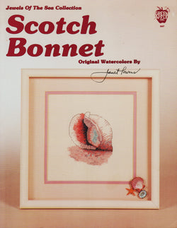 Green Apple Scotch Bonnet 567 seashell cross stitch pattern