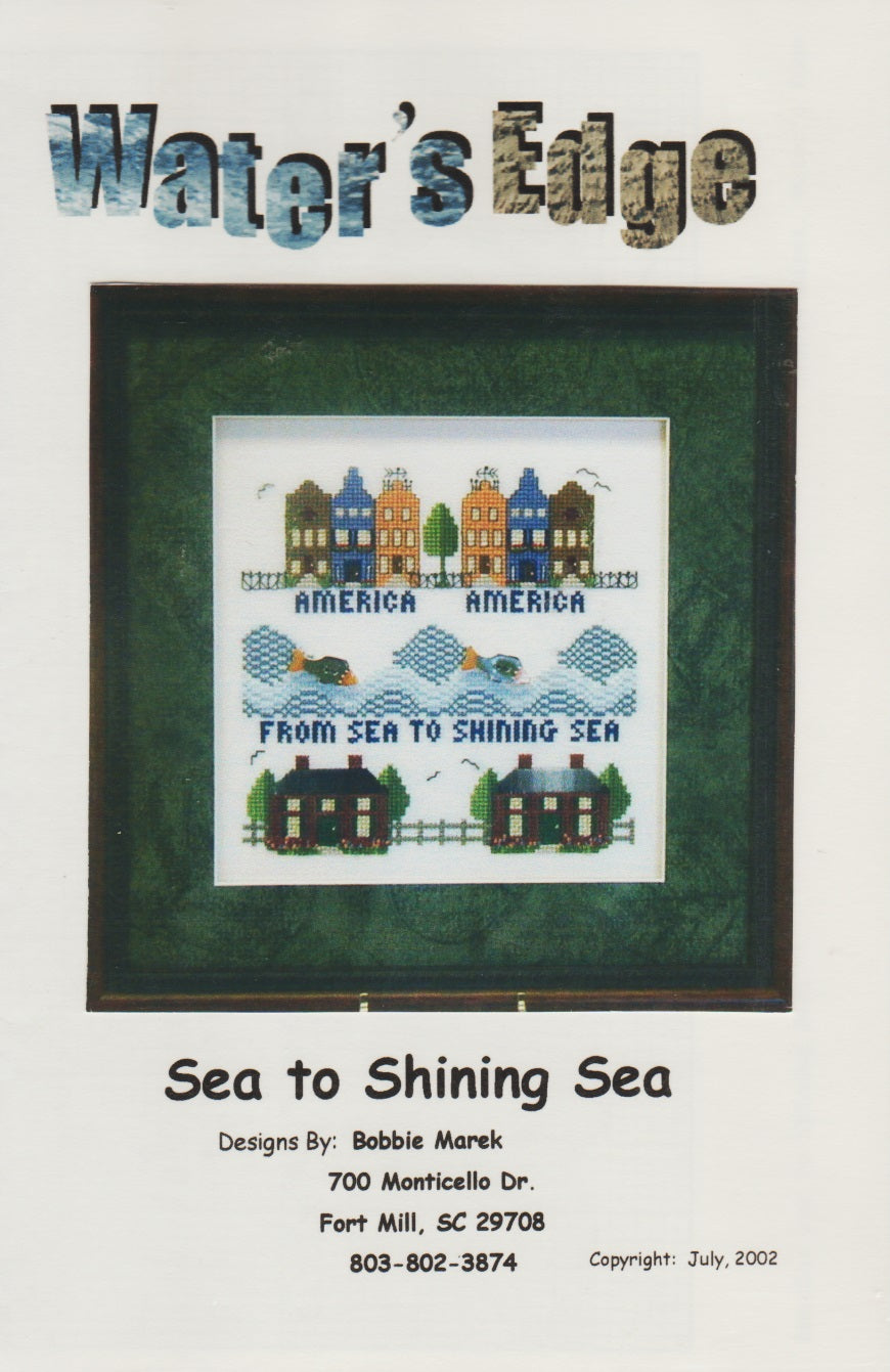 Water's Edge Sea To Shining Sea cross stitch pattern