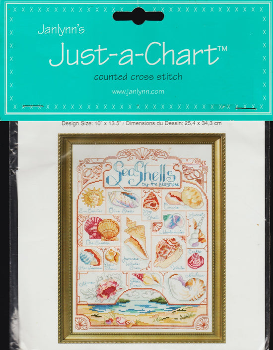 Stitch Samplers Shell Seashell Sampler pattern – Sandra's Stitch Stash