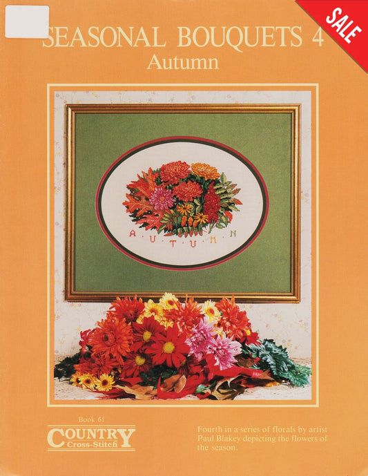Country Cross-Stitch Seasonal Bouquets 4 Autumn 61 cross stitch pattern
