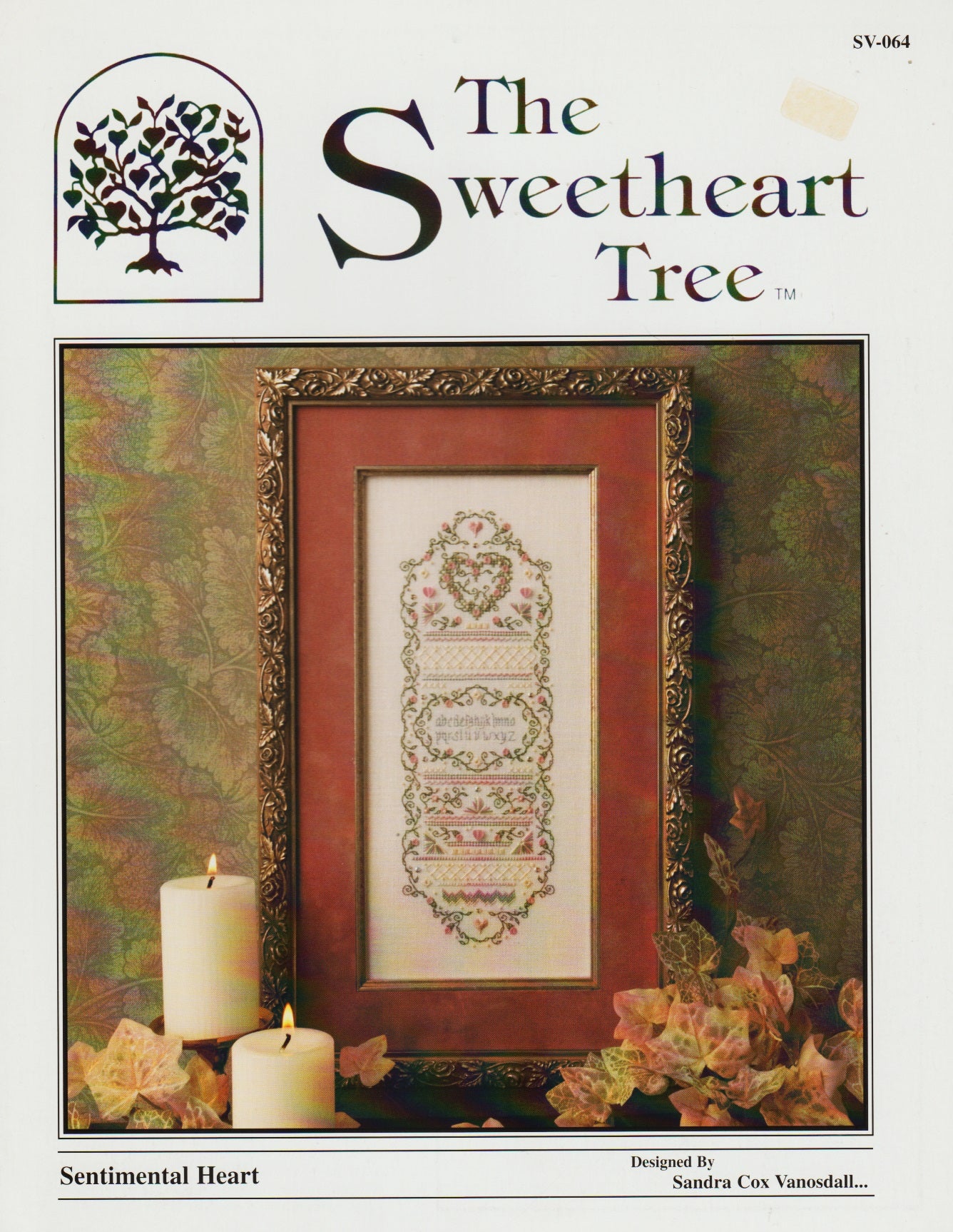 Sweetheart Tree Sentimental Heart SV-064 cross stitch pattern