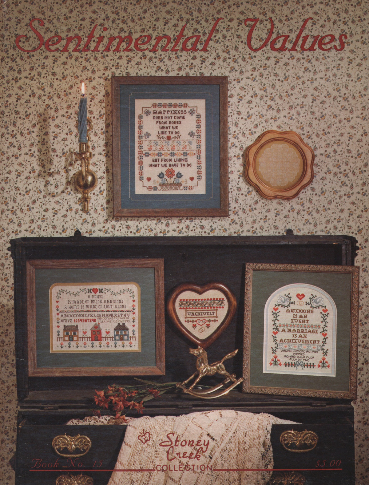 Stoney Creek Sentimental Values BK15 cross stitch pattern