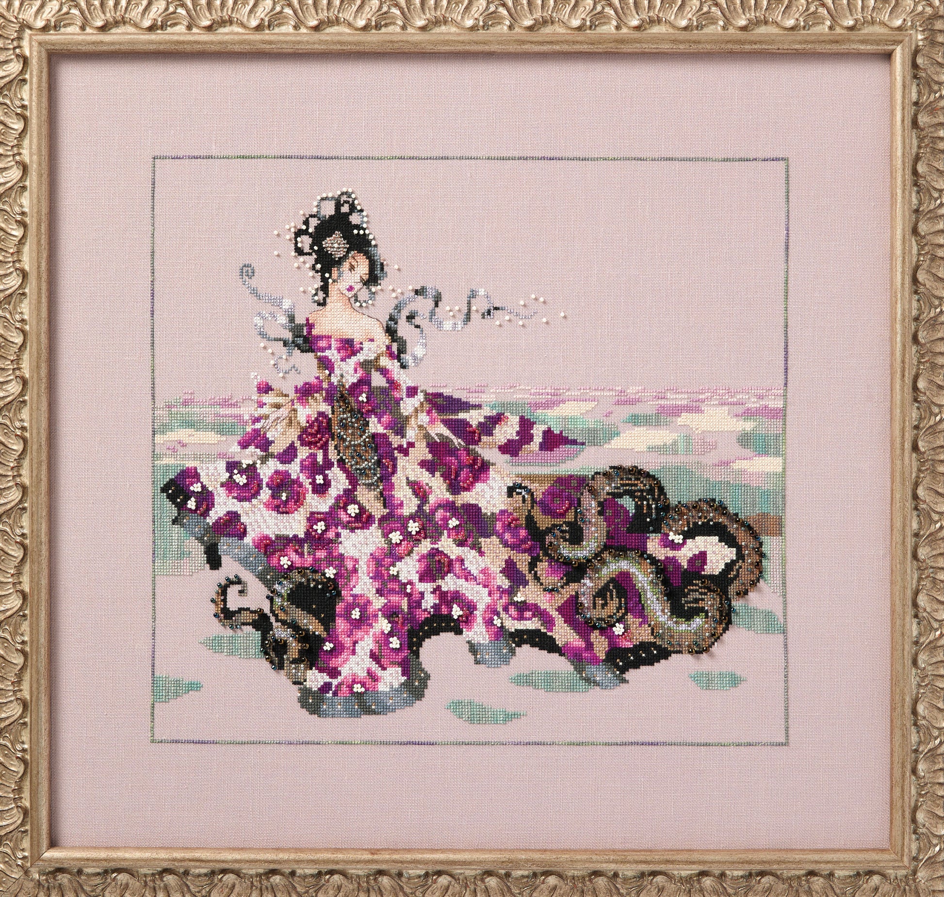 Mirabilia Serpent Queen MD204 cross stitch pattern