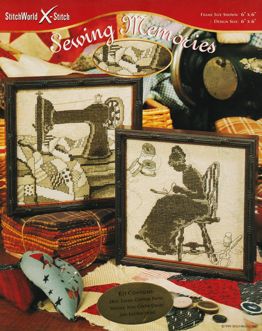 StitchWorld X-Stitch Sewing Memories 03-232 cross stitch pattern