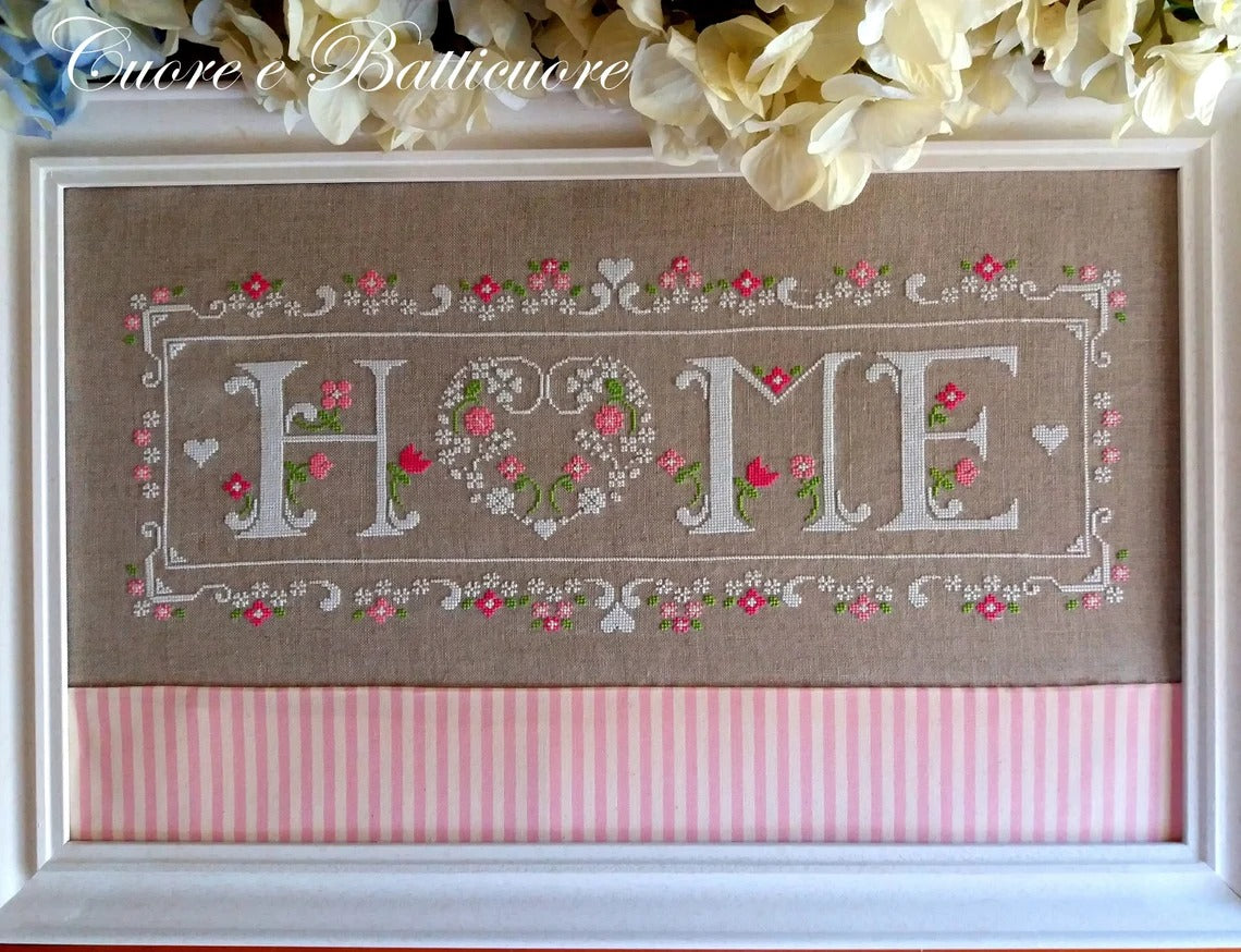 Cuore e Batticuore Shabby Home cross stitch pattern
