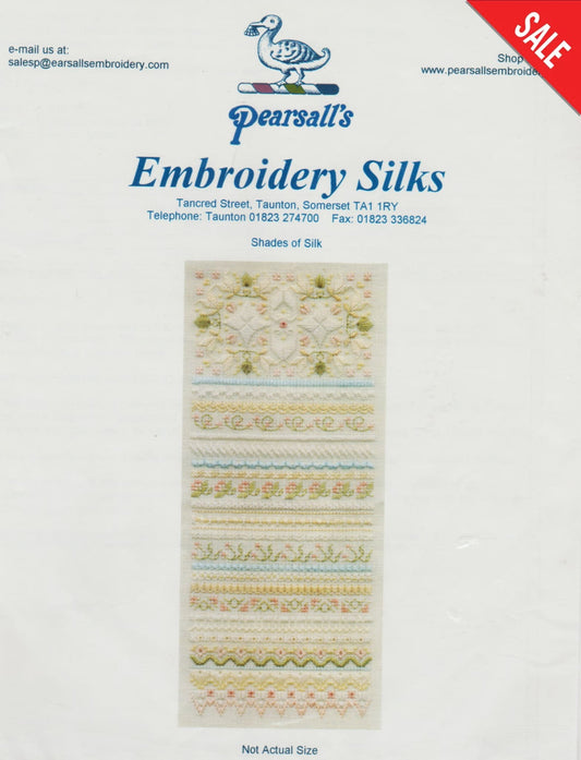 Pearsall's Shades of Silk cross stitch pattern
