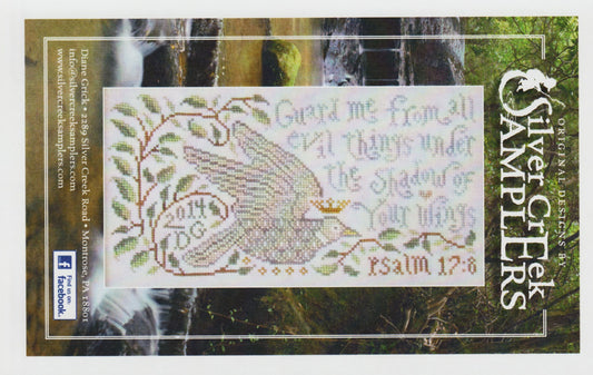 Silver Creek Samplers Shadow of Your Wings cross stitch pattern