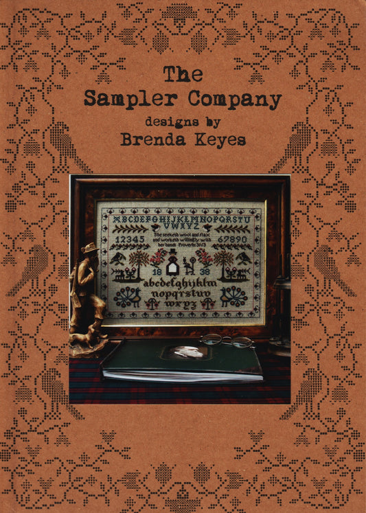 The Sampler Company She Seeketh Sampler Brenda Keyes cross stitch pattern