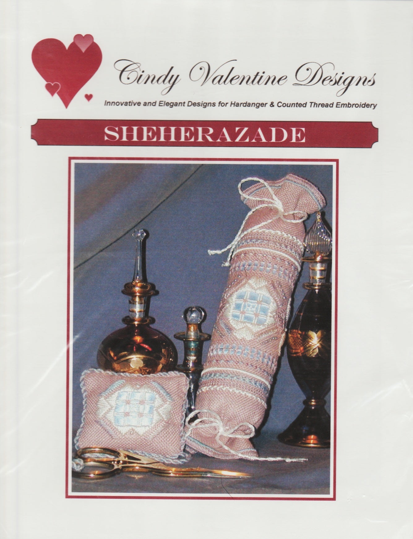 Cindy Valentine Designs Sheherazade Needleroll cross stitch pattern