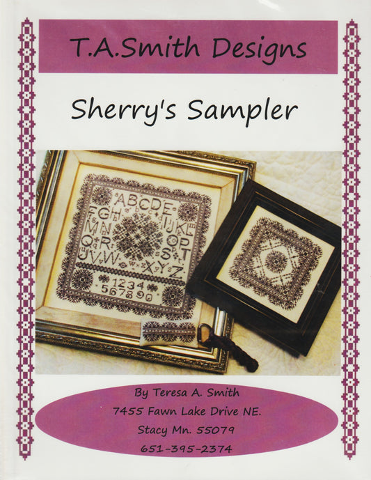 T.A. Smiath Sherry's Sampler cross stitch pattern