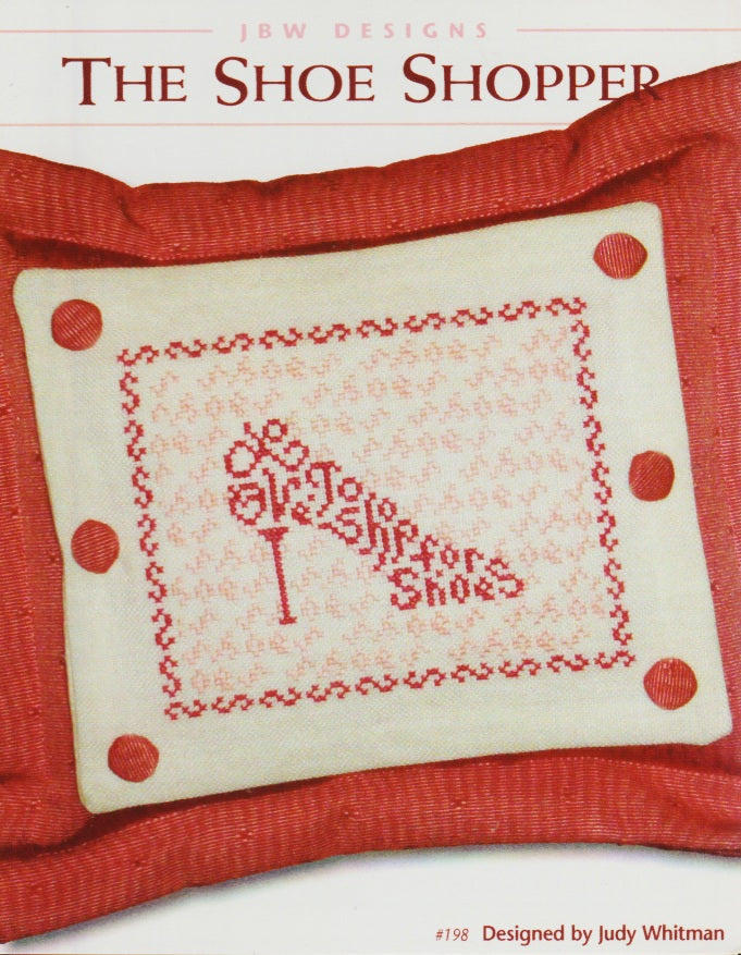 JBW Designs Shoe Shopper 198 cross stitch pattern