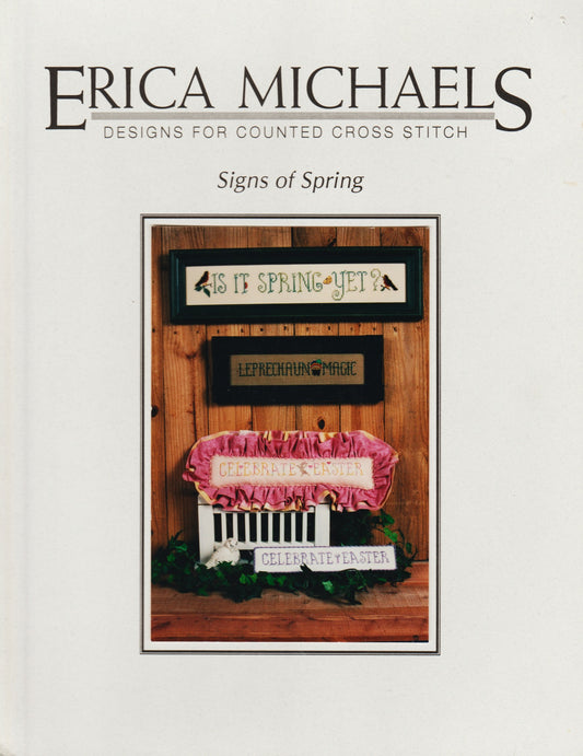 Erica Michaels Signs Of Spring cross stitch pattern