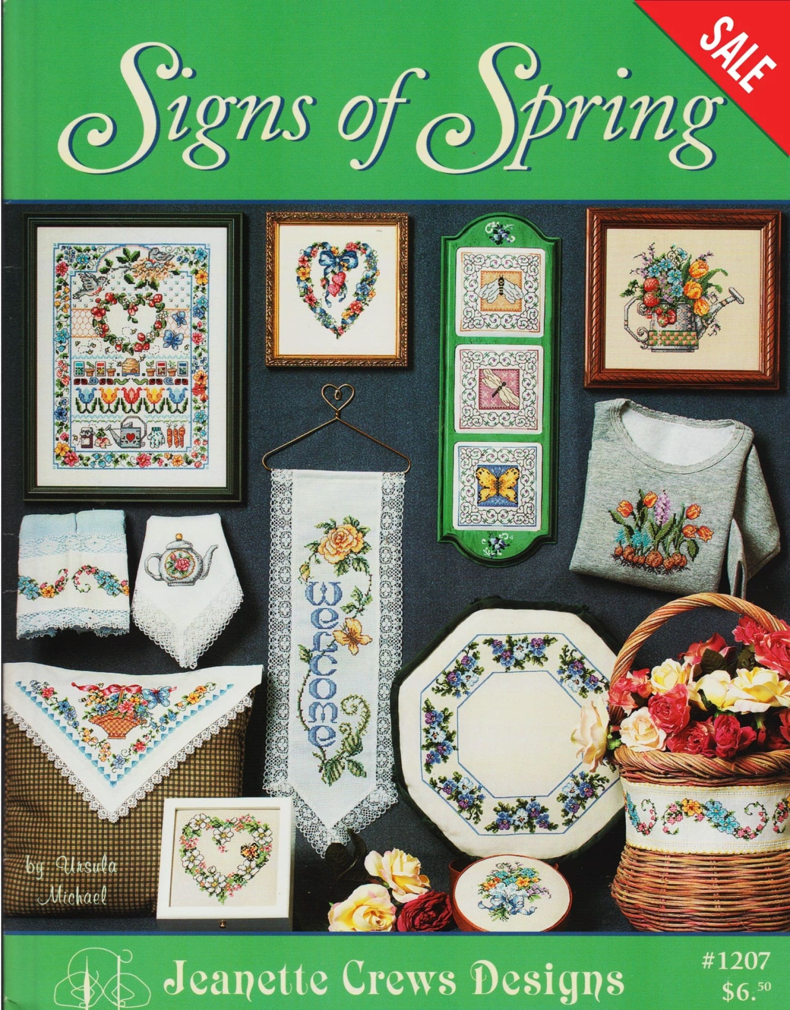 Jeanette Crews Signs of Spring 1207 cross stitch pattern