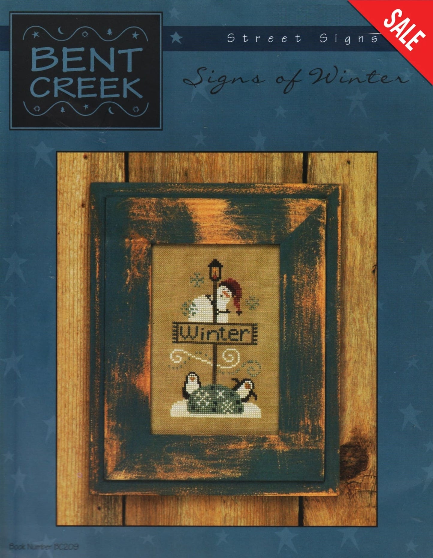 Bent Creek Signs of Winter cross stitch pattern