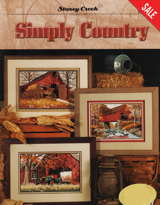 Stoney Creek Simply Country BK303 cross stitch pattern