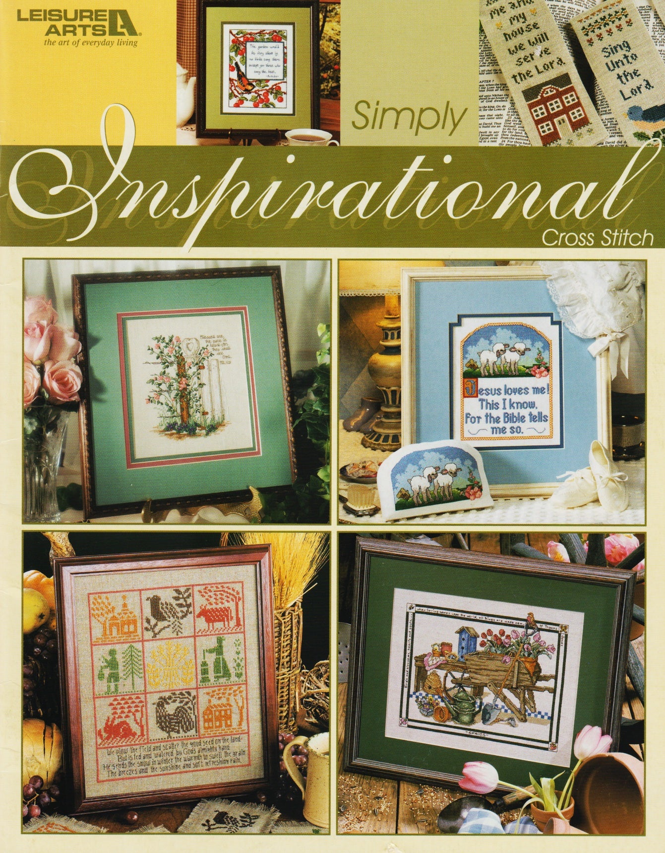 Leisure Arts Simply Inspirational 3734 cross stitch pattern