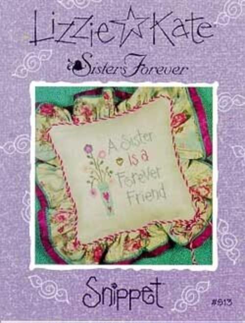 Lizzie Kate Sisters Forever S13 cross stitch pattern