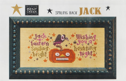 Bent Creek Smiling Back Jack cross stitch pattern